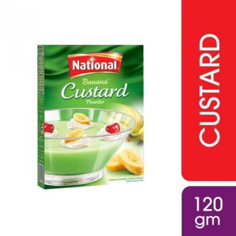 National custard Banana 120gm