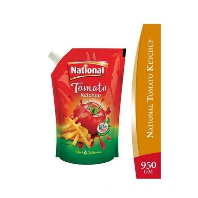 National tomato ketchup 950gm